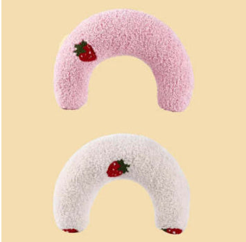 U-shaped Cat Toy Pillow To Protect Cervical Vertebra Pet Sleeping Pillow Soft Sounding Deep Sleep