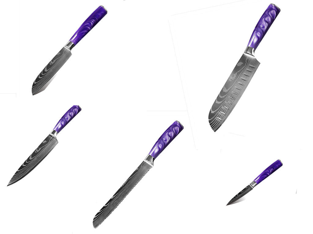 Creative Home Purple Fruit And Vegetable Knife