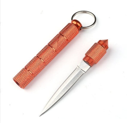 Outdoor Men And Women's Legal Self-defence Concealed Weapons Wolf Proof Window Breaking Field Survival Multi-functional Knife