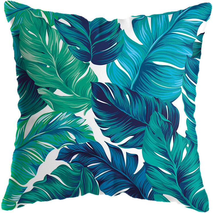 Tropical Plant Cushion Cover Living Room Sofa