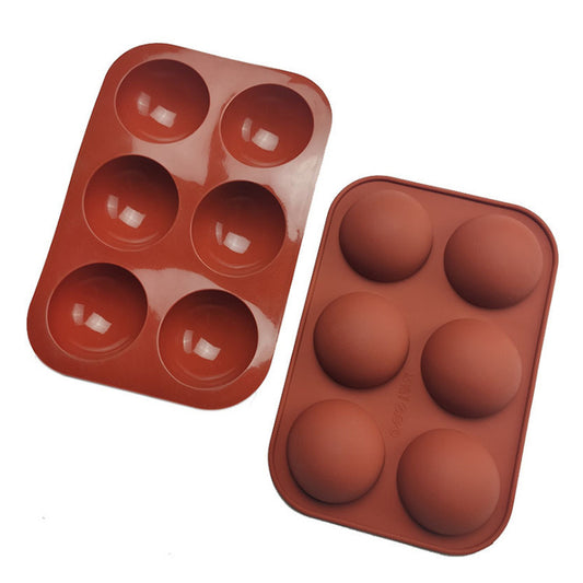 Baking Tools Small Semicircle Silicone Cake Mold Chocolate Mold Hemispheric Mousse Cake Mold