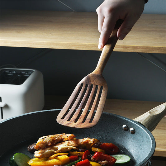 Household non-stick cooking spatula