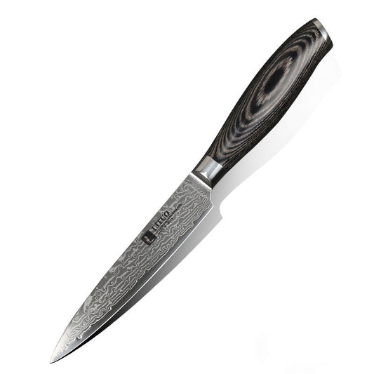 Damascus steel kitchen knife