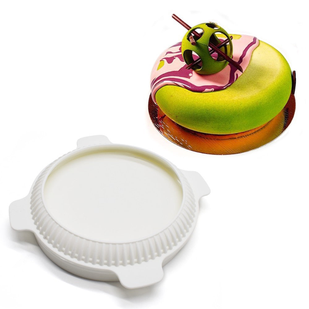 Round Rotating Silicone Cake Mold