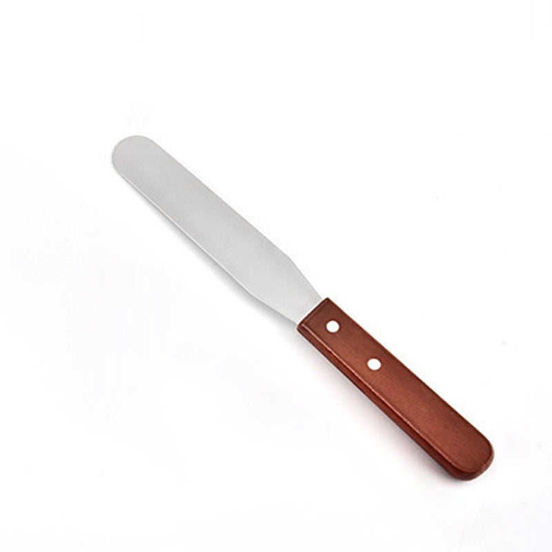 High Temperature Cake Spatula Stainless Teel Scraper Cream Baking Tool