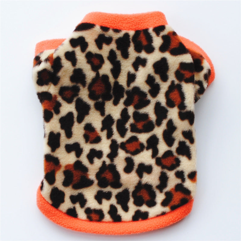 Pet puppy fall/winter polar fleece warm sweater