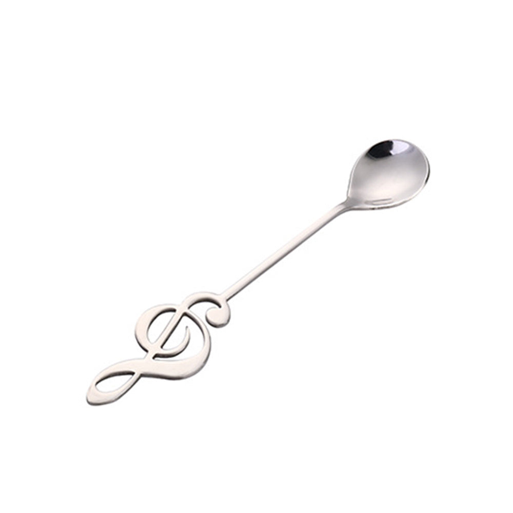 Stainless steel coffee spoon creative note spoon