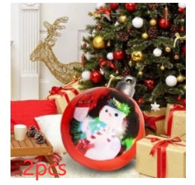 Christmas Ornament Ball Outdoor Pvc 60CM Inflatable Decorated Ball PVC Giant Big Large Balls Xmas Tree Decorations Toy Ball