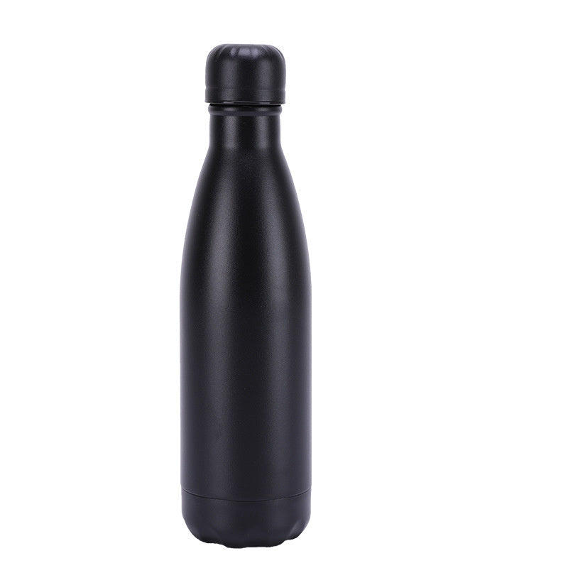 Insulated Stainless Steel Water Bottle Mug Rubber Painted Surface Vacuum Flask Coffee Cup Bottle