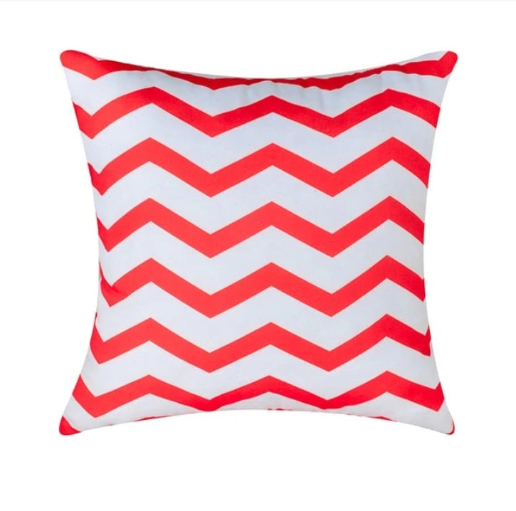 Geometric short plush pillowcase cushion cover