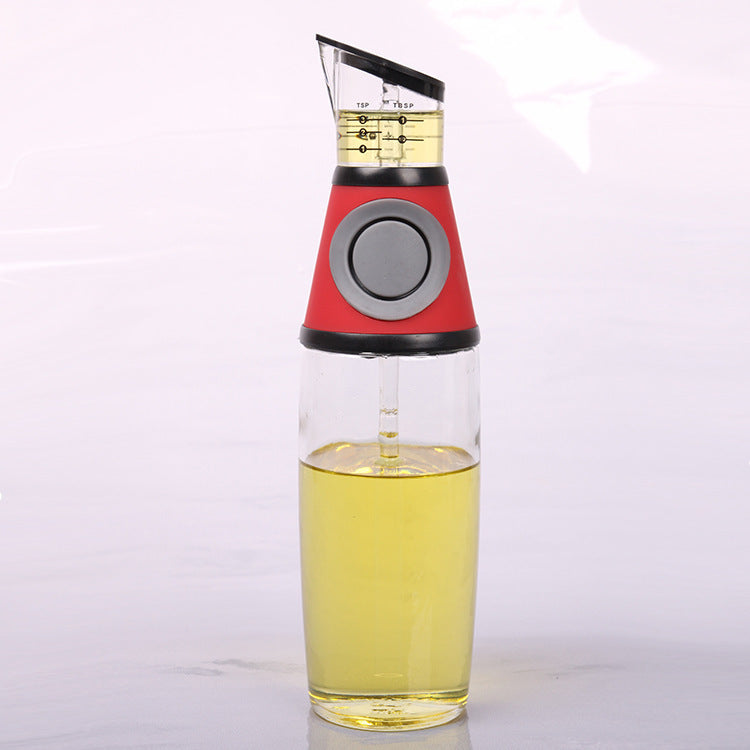 500ml Measurable Glass Bottle Oil Bottle Soy Bottle Kitchenware