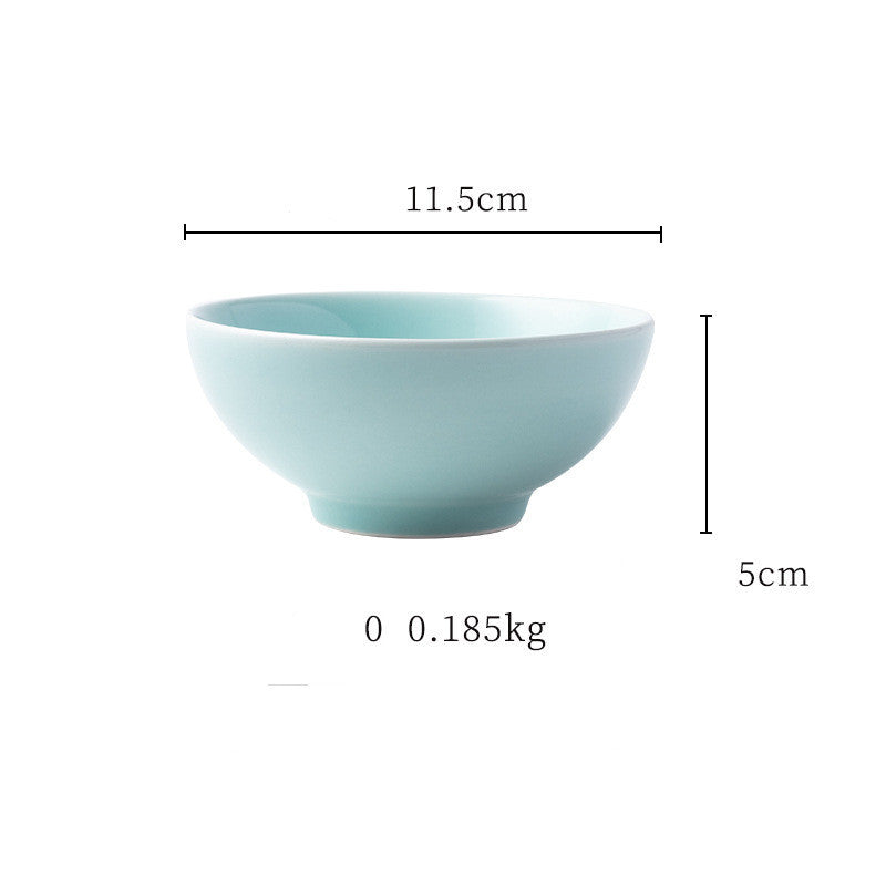 Japanese ceramic tableware household rice bowl