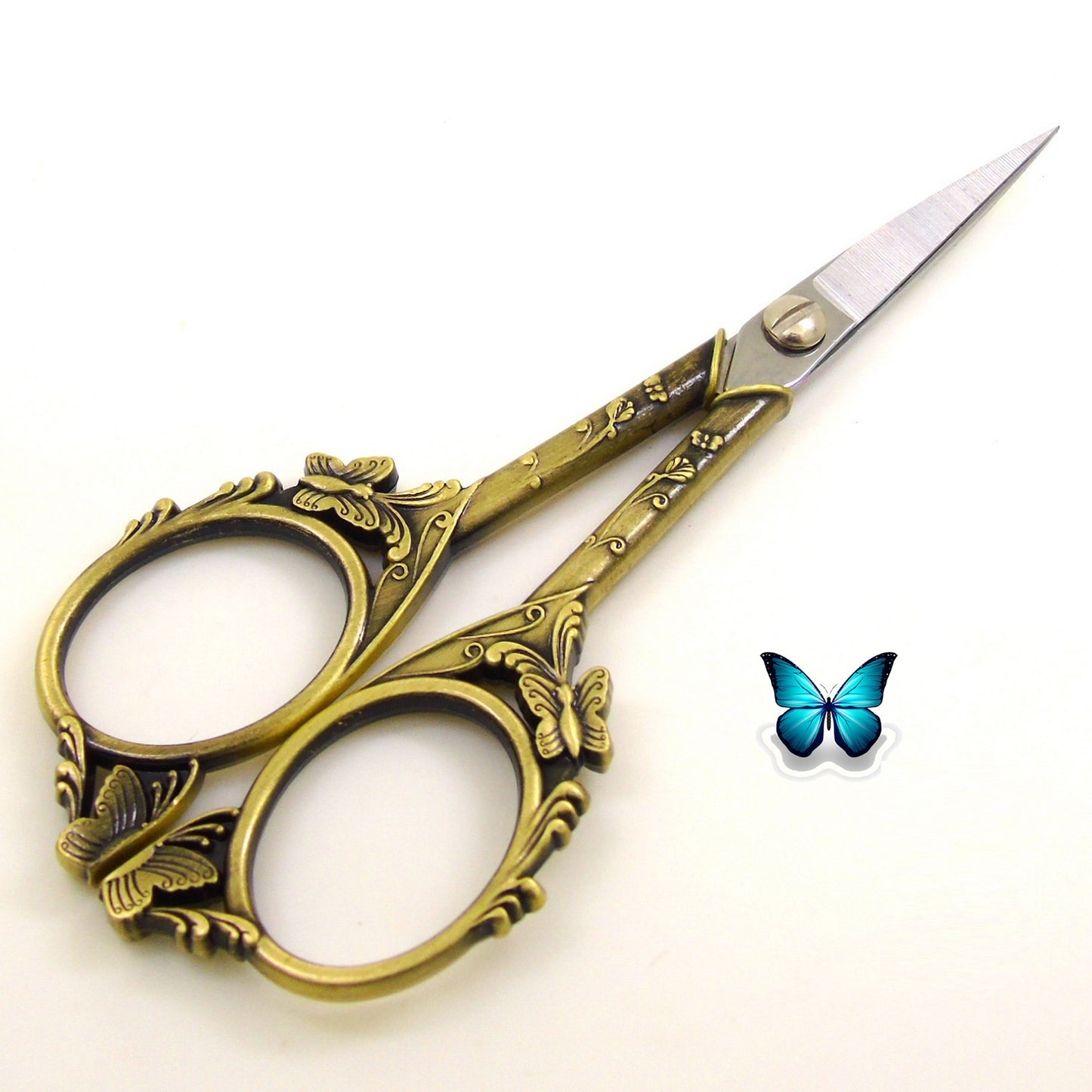 Butterfly Cut Retro Cut Cute Shape Tailor Scissors Yarn Embroidery Thread Head Household Scissors