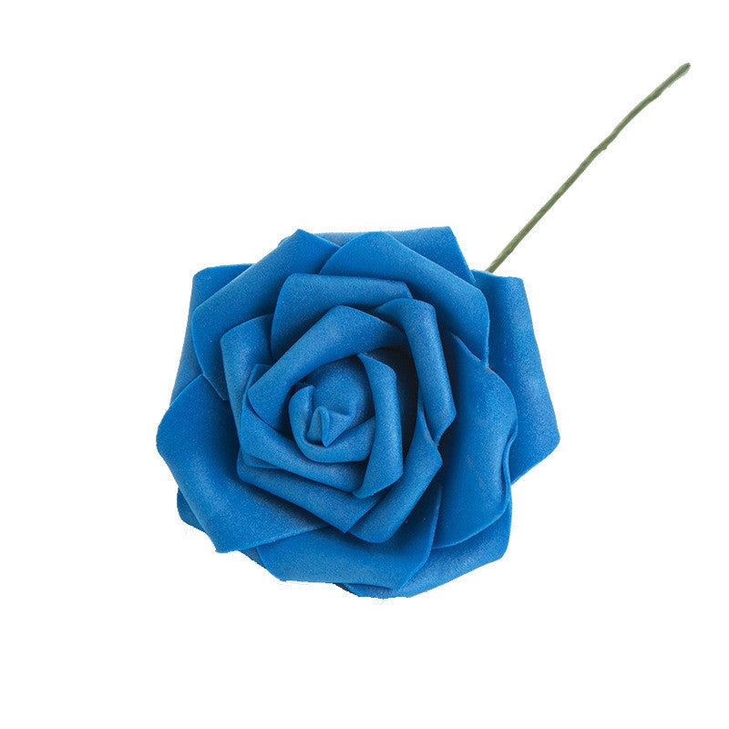 Artificial Flower 8CM PE Rose with Rod