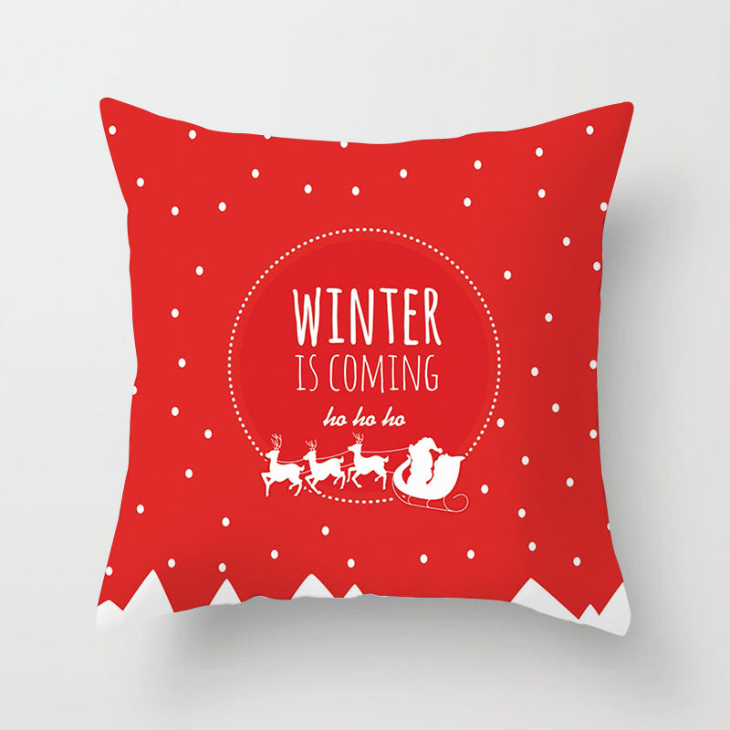 Christmas decoration pillow case