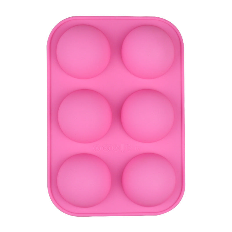 Baking Tools Small Semicircle Silicone Cake Mold Chocolate Mold Hemispheric Mousse Cake Mold