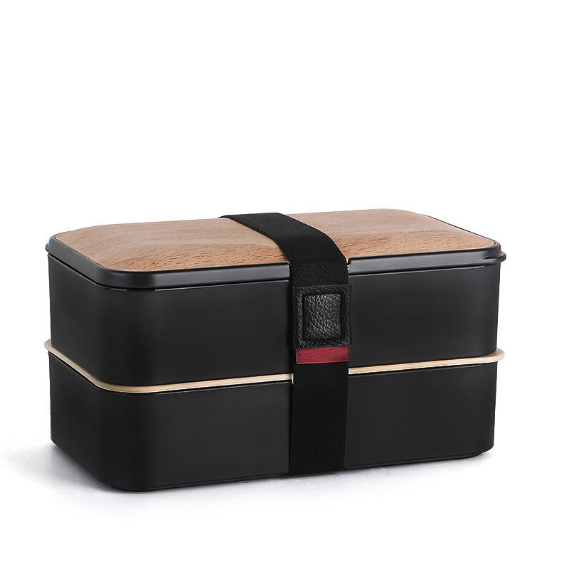 Japanese double-layer bento box