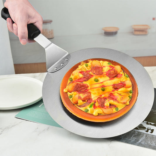 Stainless Steel Folding Pizza Shovel Circular Cake