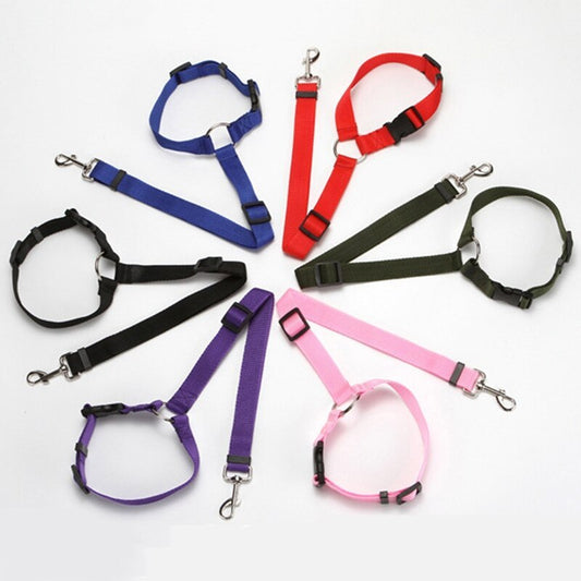 Explosive Pet Car Rear Seat Ring Safety Rope