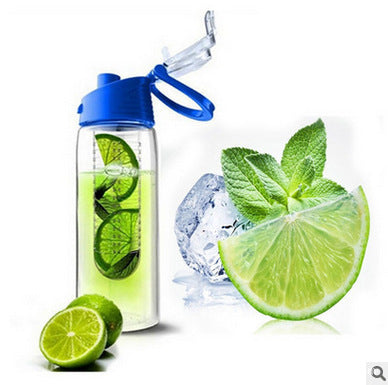 Water bottle outdoor sports lemon water cup artifact