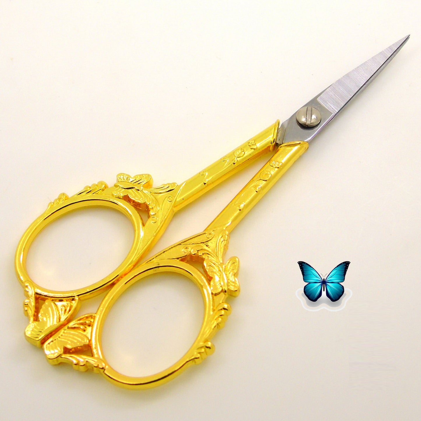 Butterfly Cut Retro Cut Cute Shape Tailor Scissors Yarn Embroidery Thread Head Household Scissors