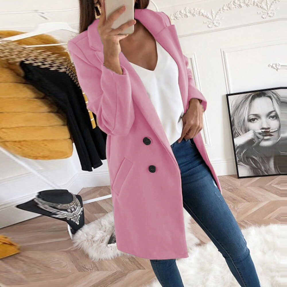 Medium Long Wool Coat