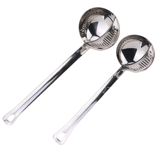 Stainless steel hot pot soup spoon