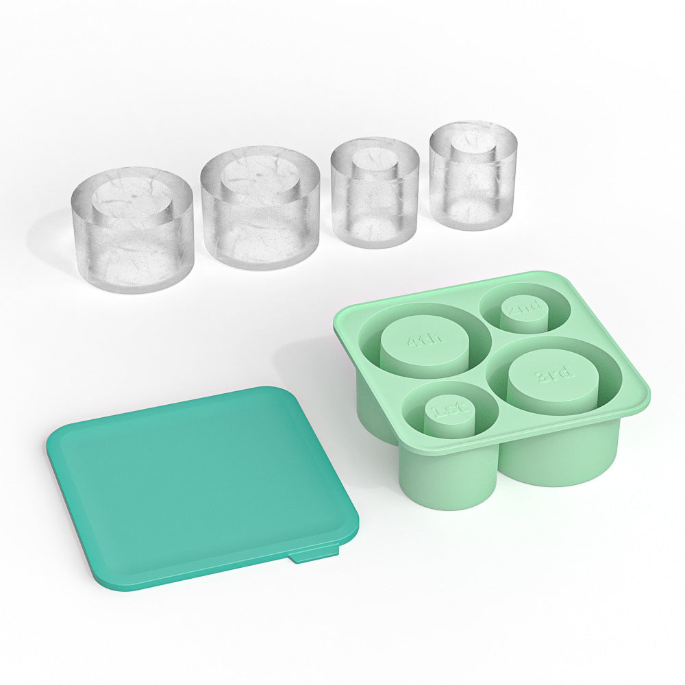 Amazon Hot Ice Cube Mold Ice Plate Quick-frozen Ice Mold Easy To Remove Mold Ice Plate