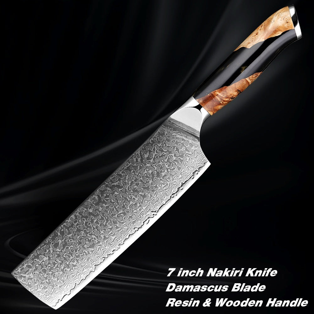 Damascus Steel Chef Knife Kitchen Professional Knives