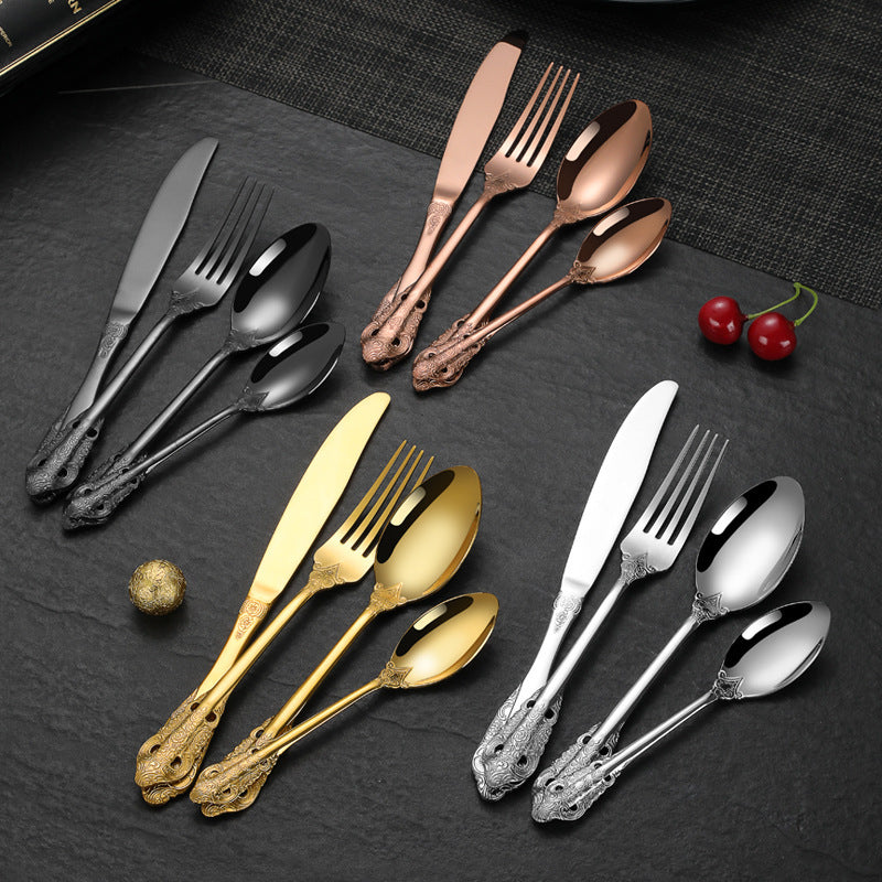 Household Hotel Special Steak Knife And Fork Set For Western Food