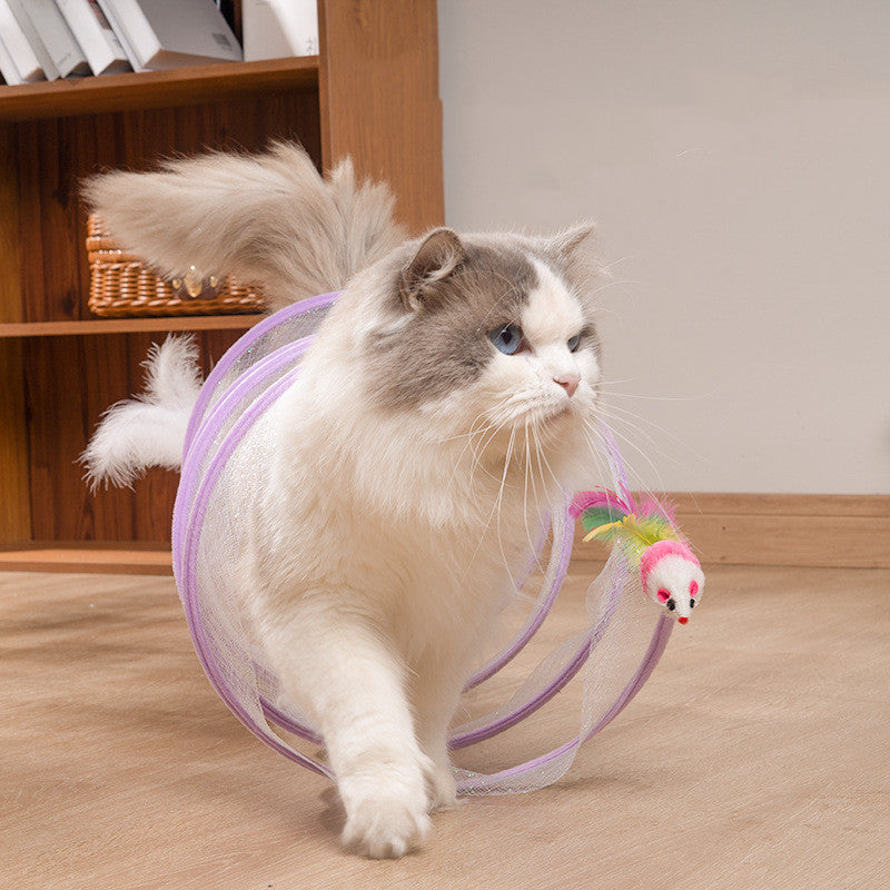 Cat Tunnel Toy Foldable Storage S-type