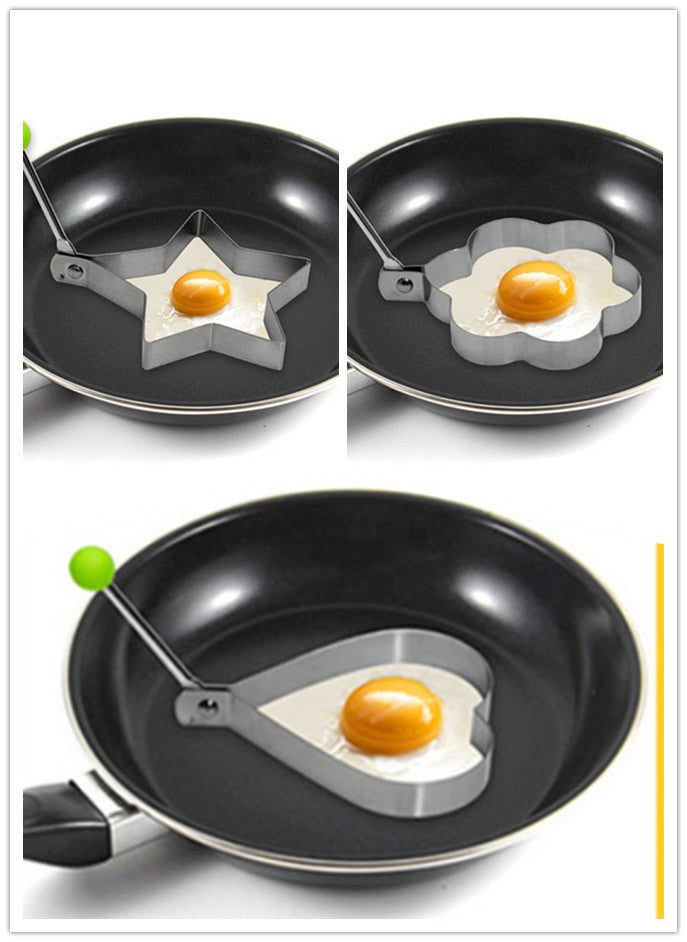 Thicken Creative Love Stainless Steel Fried Egg Mold