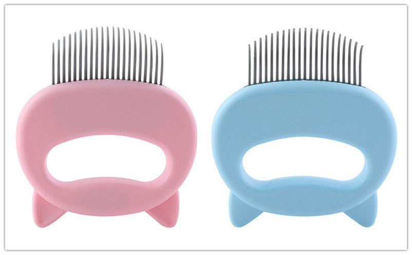 Pet Hair Removal Massaging Shell Comb