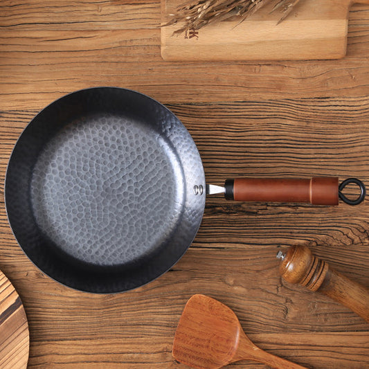 Non-stick Pan Uncoated General Purpose Flat-bottomed Wok