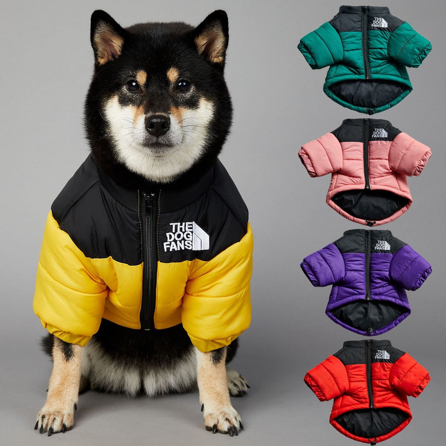 Windproof And Rainproof Dog Winter Warm Pet Cotton-padded Clothes