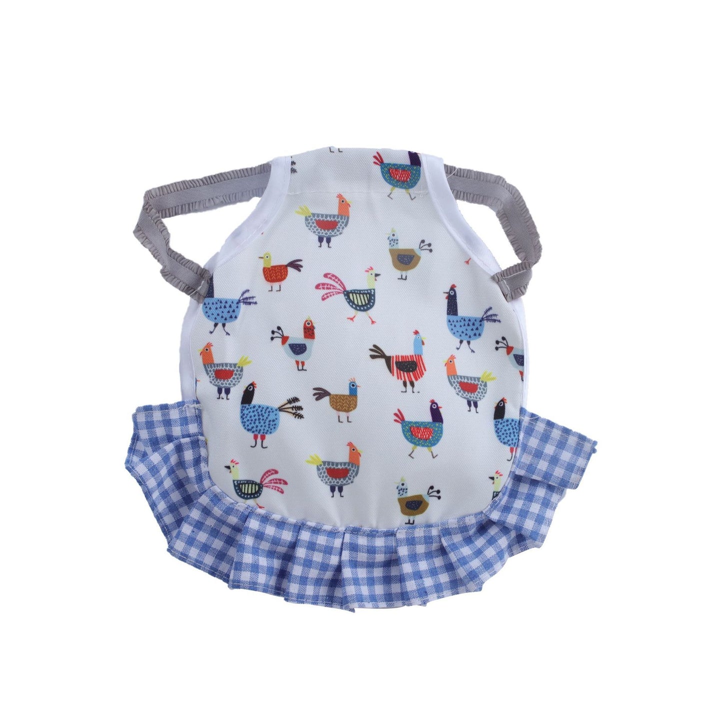 Apron Feather Protection Retainer Back Protector Chicken Saddle Apron Double