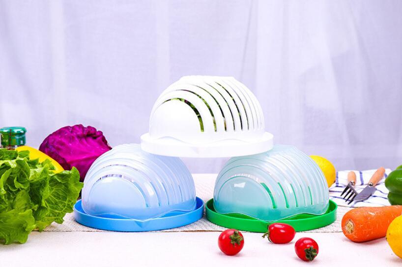 Salad Cutter Bowl Easy Salad Maker