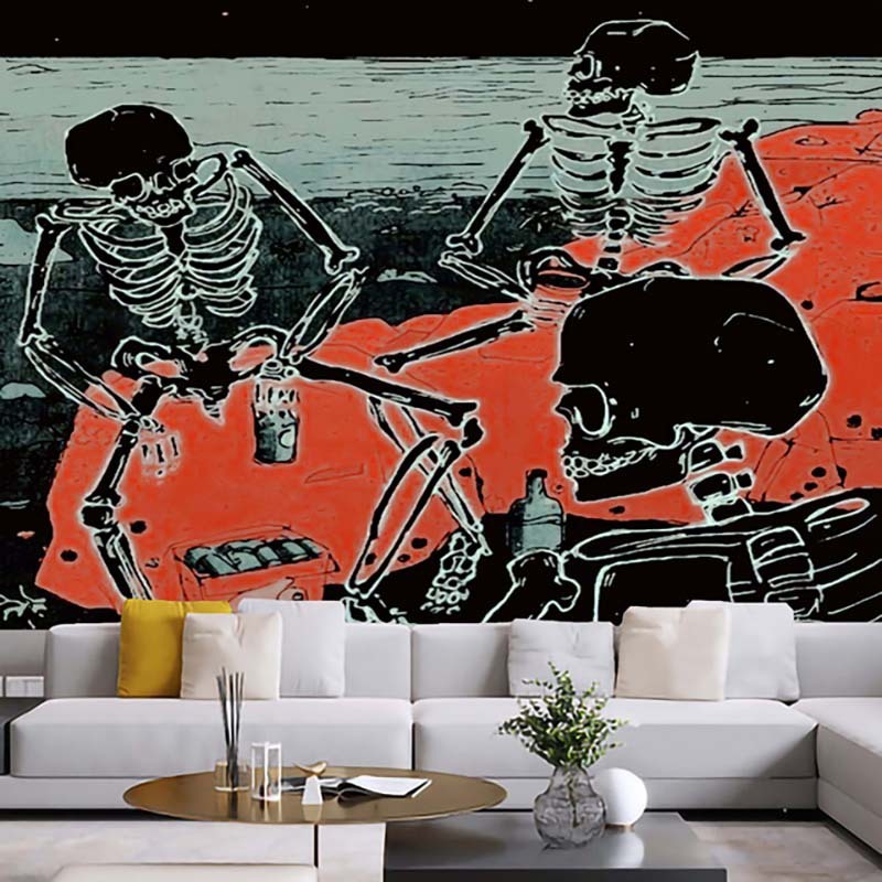 Tapestry Skull Home Decoration Background Cloth