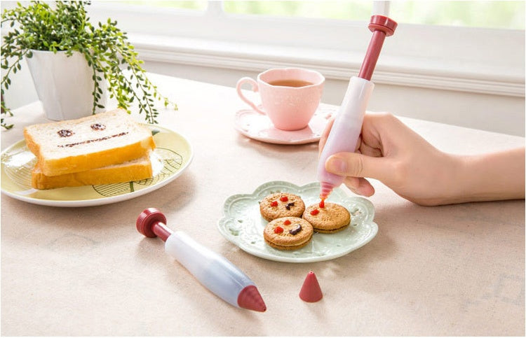 Cake DIY Graffiti Pen Squeeze Cream Pen