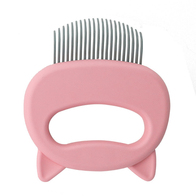 Pet Hair Removal Massaging Shell Comb