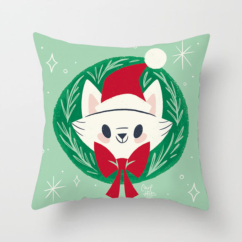 Christmas decoration pillow case