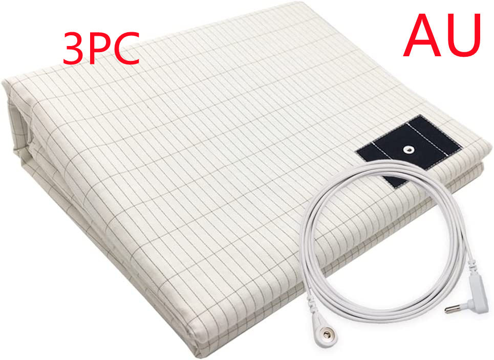 Grounding Silver Cotton Bed Sheet Grounding Mat Anti-static Bed Sheet