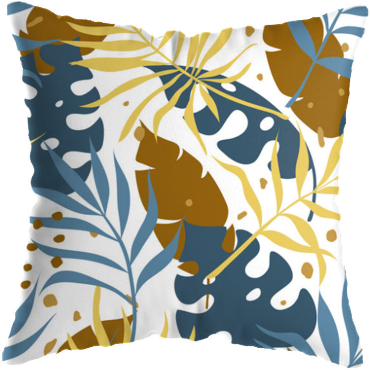 Tropical Plant Cushion Cover Living Room Sofa