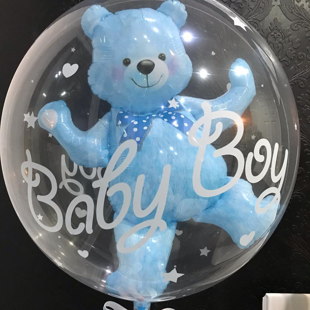 Bear transparent ball