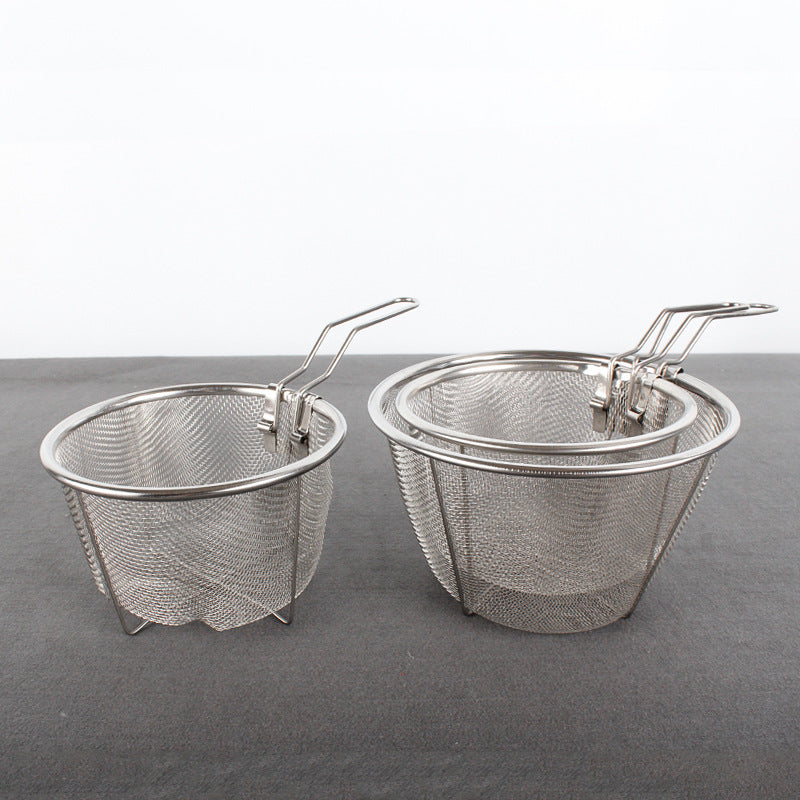 Stainless Steel Frying Basket Colander Strainer