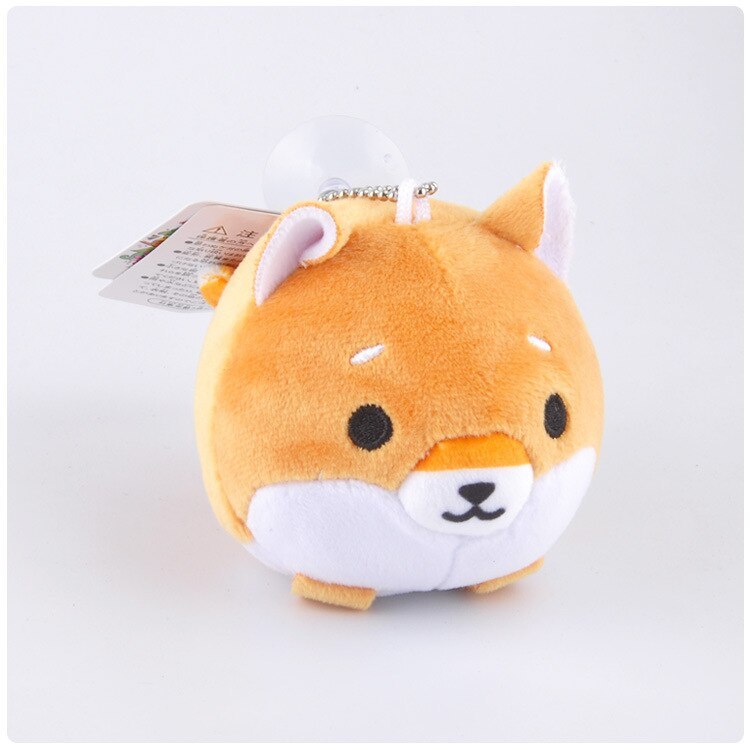 Cartoon Plush Shiba Inu Doll Pendant Keychain