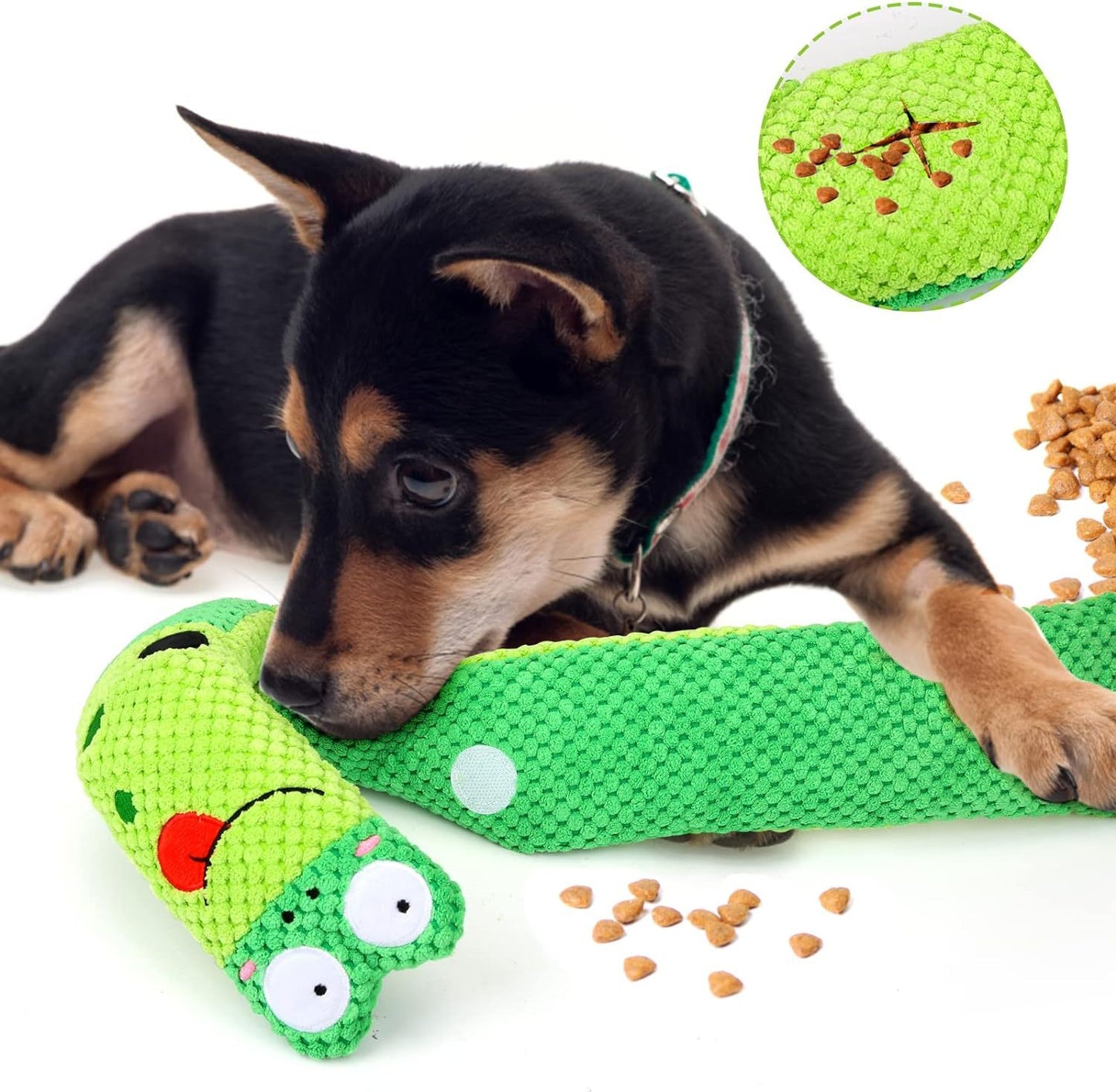 Squeak Dog Toys Stress Release Game For Boredom Dog Puzzle Toy IQ Training Snuffle Toys Foraging Instinct Training Suitable For Small Medium And Large Dogs