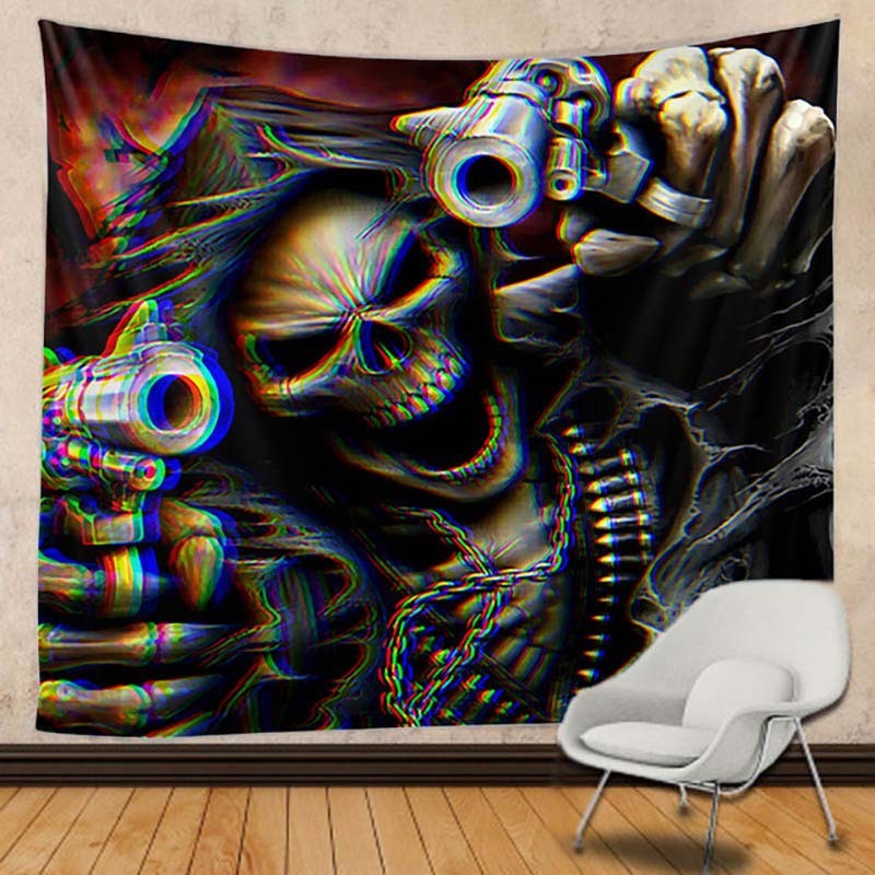 Tapestry Skull Home Decoration Background Cloth