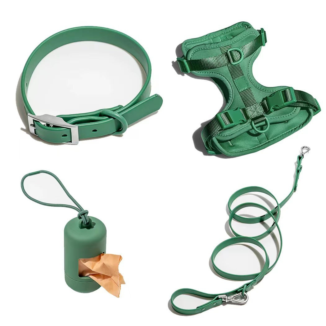 Dog Tactical Chest Back Anti-bite Waterproof Collar