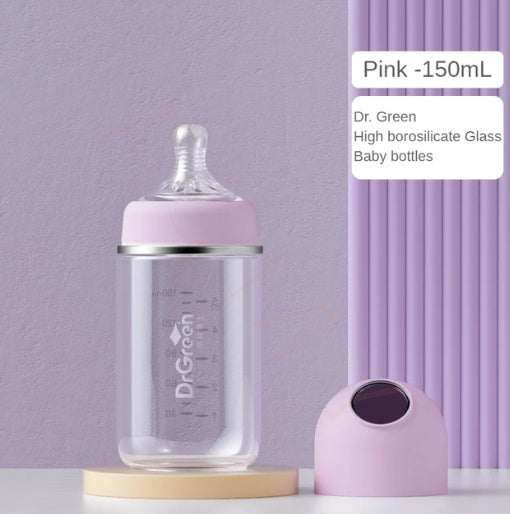 Newborn Baby Glass PPSU Baby Bottle Wide Diameter